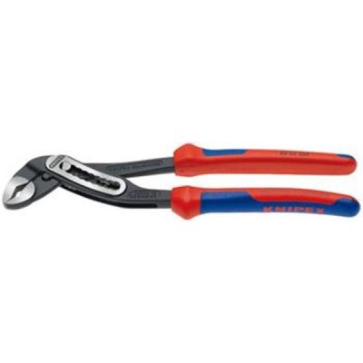 Knipex 88 02 250 - Kleště stavitelné siko 250mm instalatérské, Alligator, leštěné, Bi-plast rukojeti – Zboží Mobilmania