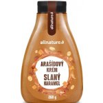 Allnature Arašídový krém slaný karamel 260 g – Zbozi.Blesk.cz