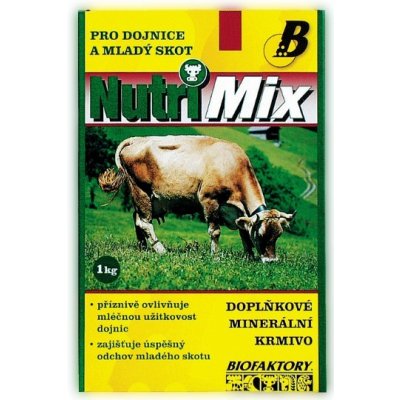 Nutri Mix pro dojnice a mladý skot plv 20 kg