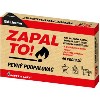 BALhome Zapal To pevný 40 ks