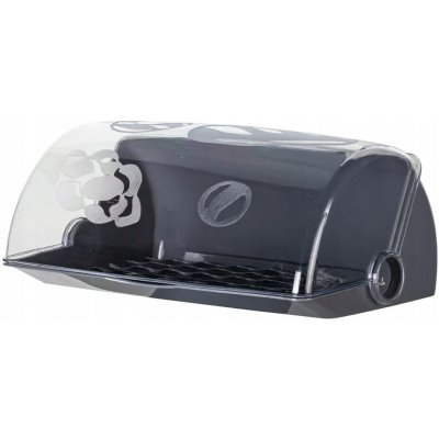 Chlebník jednodílný Domotti šedý plast – Sleviste.cz