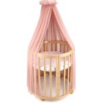 Waldin Tulle Crib Canopy + Canopy Frame Rose – Zbozi.Blesk.cz