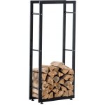 BHM Germany Stojan na dřevo Keri 60x125 cm černá – HobbyKompas.cz