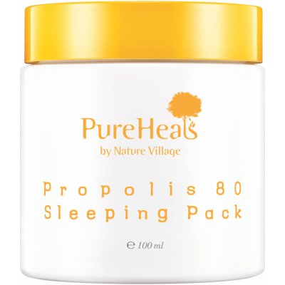 Pureheals Propolis vyživující a rozjasňující noční maska s propolisem 100 ml – Zbozi.Blesk.cz