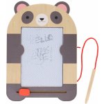 Petit Collage Magnetická kreslící tabulka panda – Zboží Mobilmania