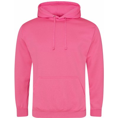 AWDis Mikina Electric Hoodie Electric Pink