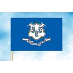 LIBEA, s.r.o. Connecticut vlajka Rozměr: 40×60 cm, Uchycení: Návlek na žerď – Hledejceny.cz