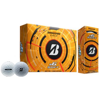 Bridgestone e6 bílé 3 ks – Sleviste.cz