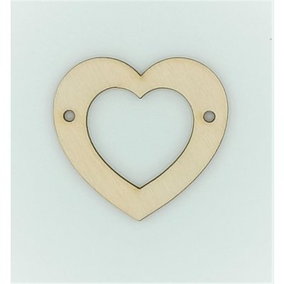 ExpressLaser.cz Srdce nášivka ozdoba na háčkovaný košík Bílá – Sleviste.cz