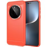 Carbon odolný gelový obal na Honor Magic 7 Pro 5G - červený – Zboží Živě