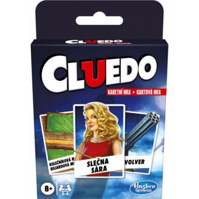 Hasbro Karetní hra Cluedo CZ/SK – Hledejceny.cz