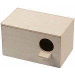 DUVO+ Dřevěná budka pro agapornisy 25x15x15cm – Zboží Dáma