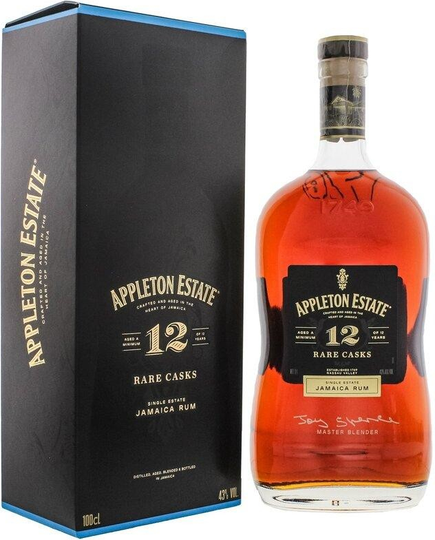 Appleton Rare Cask 12y 43% 1 l (kazeta)