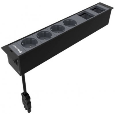 IBConnect INBOX antracit 3x230 + USB nab. A+C + 2x Modul – Hledejceny.cz