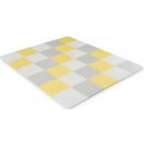 Kinderkraft Podložka pěnové puzzle Luno Yellow 30 ks 150x180 cm