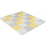 Kinderkraft Podložka pěnové puzzle Luno Yellow 30 ks 150x180 cm – Zbozi.Blesk.cz