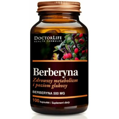 Doctor Life Berberine 500 mg 100 kapslí – Hledejceny.cz