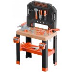 Smoby BlackDecker Bricolo Center Workshop + 92 ks příslušenství – Hledejceny.cz