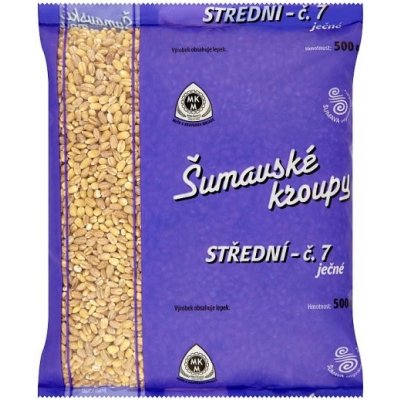 Mlýn a Krupárna Mrskoš Šumavské kroupy střední č. 7 ječné 0,5 kg – Hledejceny.cz