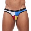 Boxerky, trenky, slipy Gregg Homme tanga colors thong černé