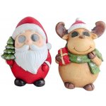 Boltze LED figurka jelena a Santy, různé druhy, 1 ks – Hledejceny.cz