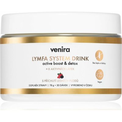 Venira lymfa system, active boost & detox, 80 kapslí – Hledejceny.cz