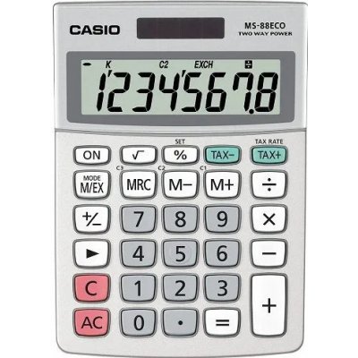Casio Kalkulačka Casio MS 88 ECO – Zboží Mobilmania