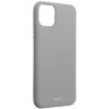 Pouzdro a kryt na mobilní telefon Pouzdro Jelly Case ROAR iPhone 11 Pro MAX - šedá