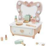 Tooky Toy dřevěný toaletní stolek motýl s doplňky – Sleviste.cz