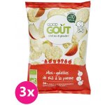Good Gout BIO mini rýžové koláčky s jablky 40 g – Zboží Dáma
