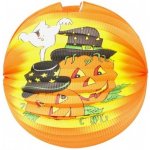 Lampion koule Halloween oranžový 25 cm – Zboží Dáma Lampion koule Halloween oranžový 25 cm – Zboží Dáma