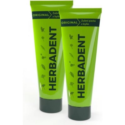 Herbadent Original bylinná 2 x 75 g – Hledejceny.cz
