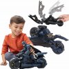 Auta, bagry, technika Spin Master DC Comics Batman Batman Adventures 2-in-1 Batcyle, Spielfahrzeug