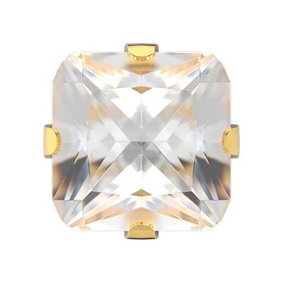 Studex náušnice pro piercing Sensitive Cubic Zirkon S748 zlatá – Zboží Dáma