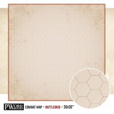 Mazatelná Podložka RPG Battlegrid 24x24" hexagon Pwork – Hledejceny.cz