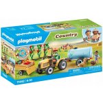 Playmobil 71442 Traktor s přívěsem a nádrží na vodu – Zboží Dáma