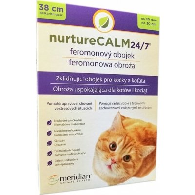 Sergeanťs Feromonový obojek nurture CALM pro kočky 1ks – Zboží Mobilmania