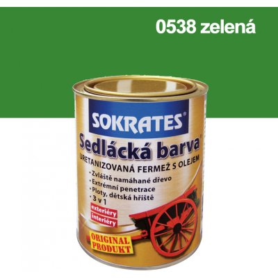 Sokrates Sedlácká barva 0,7 l Zelená