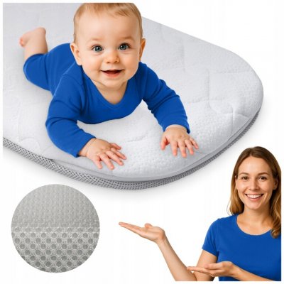 Manufaktura Materacy Matrace do koše Mojžíše středně tvrdá 72x33x3,5 cm – Zboží Dáma