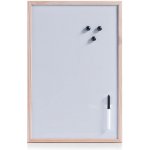 Zeller Magnetická tabule dřevěný rám, 40 × 60 cm – Zboží Živě