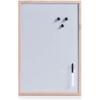 Zeller Magnetická tabule dřevěný rám, 40 × 60 cm – Zboží Živě
