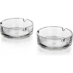 UH Popelník skleněný SUPER VALUE 10 cm čirý 2 ks – Zboží Mobilmania