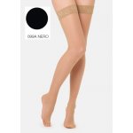 Golden Lady Extra jemné samodržící punčochy SUNFRESH 10 DEN black Černá – Zboží Dáma