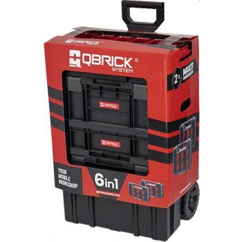 Qbrick Set boxů TWO Cart na kolech 6v1 P90617