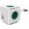 Prodlužovací kabely Cubenest PowerCube Extended USB A+C PD 20 W Green 6974699970996