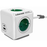 Cubenest PowerCube Extended USB A+C PD 20 W Green 6974699970996 – Sleviste.cz