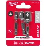 Milwaukee sada adaptérů 3 ks 4932479228 – Zboží Dáma Milwaukee sada adaptérů 3 ks 4932479228 – Zboží Dáma