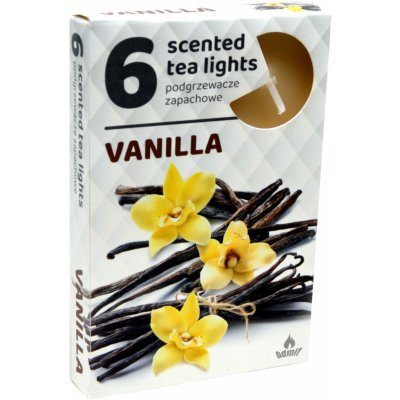 Admit Tea Lights Vanilla 6 ks – Zboží Mobilmania