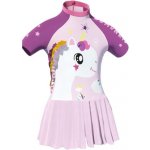 Plavky Dívčí Dětské Jednodílná UV ochrana Neprůhledná chlóru odolná proti žmolkování – Zboží Dáma