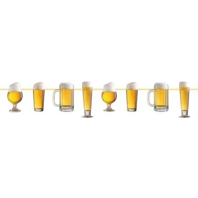 FOLAT Papírová girlanda pivo Beer 600 cm Oktoberfest – Sleviste.cz